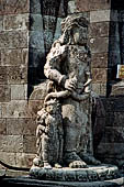 Candi Panataran - Dwarapala guardians at Main Temple 